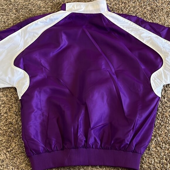 Bigman Majestic Los Angeles Lakers Jacket Size LT Purple - Picture 2 of 6